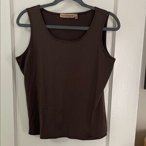 Vintage Dark Brown Women's Tank Top